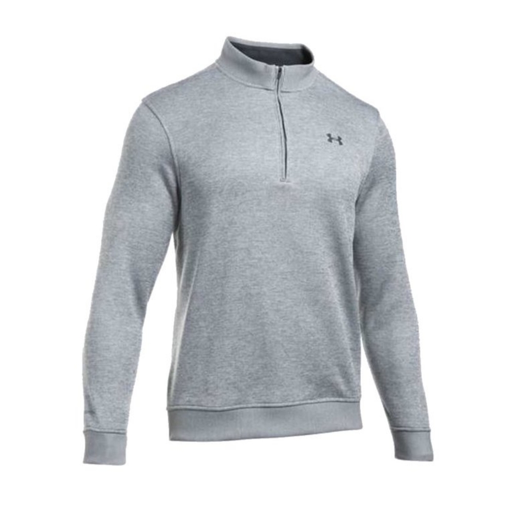 Under Armour Men's 1/4 Zip Golf Sweaterfleece Pullover, size Small, Gray…